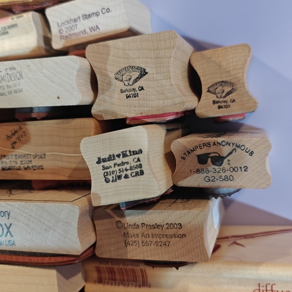 Big Lot Vintage Stamps Stampin Up Stampendous Sanrio All Night Media Suzy's Zoo - Picture 8 of 16